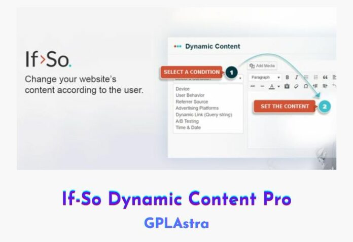 If-So Dynamic Content Pro Free Download