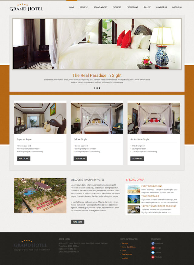 thiet-ke-web-khach-san-4 Một số lưu ý khi thiết kế website khách sạn đẹp