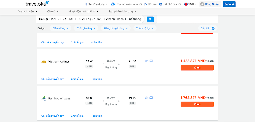 traveloka-web-la-gi2-1 Dễ dàng so sánh và săn được vé máy bay giá rẻ