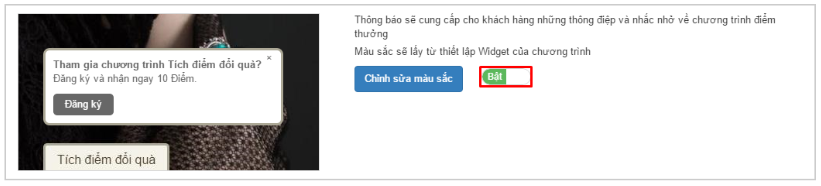 Ứng dụng tích điểm đổi quà